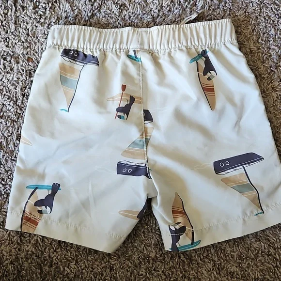 GUC Carter's Ahoy There! Toucan Sailboat Swim Set Rash Guard Size 18-24 Months - Picture 9 of 10